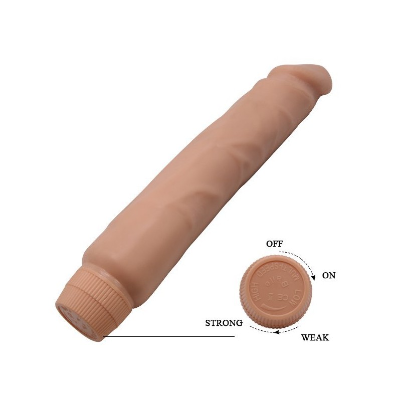 Realistic Vibrator | Jack | Multispeed - Natural - 26cm