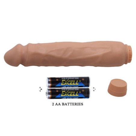 Realistic Vibrator | Jack | Multispeed - Natural - 26cm