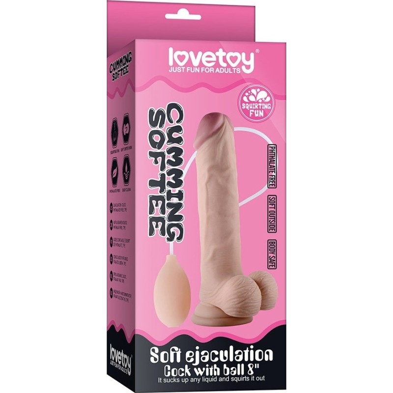 Squirting Fun Dildo - 23cm