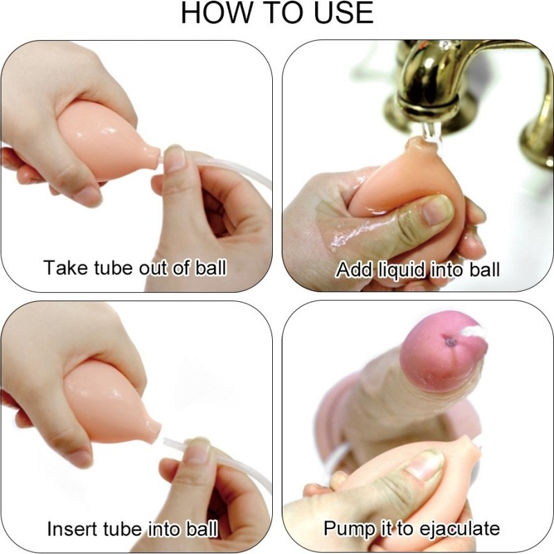Squirting Fun Dildo - 23cm