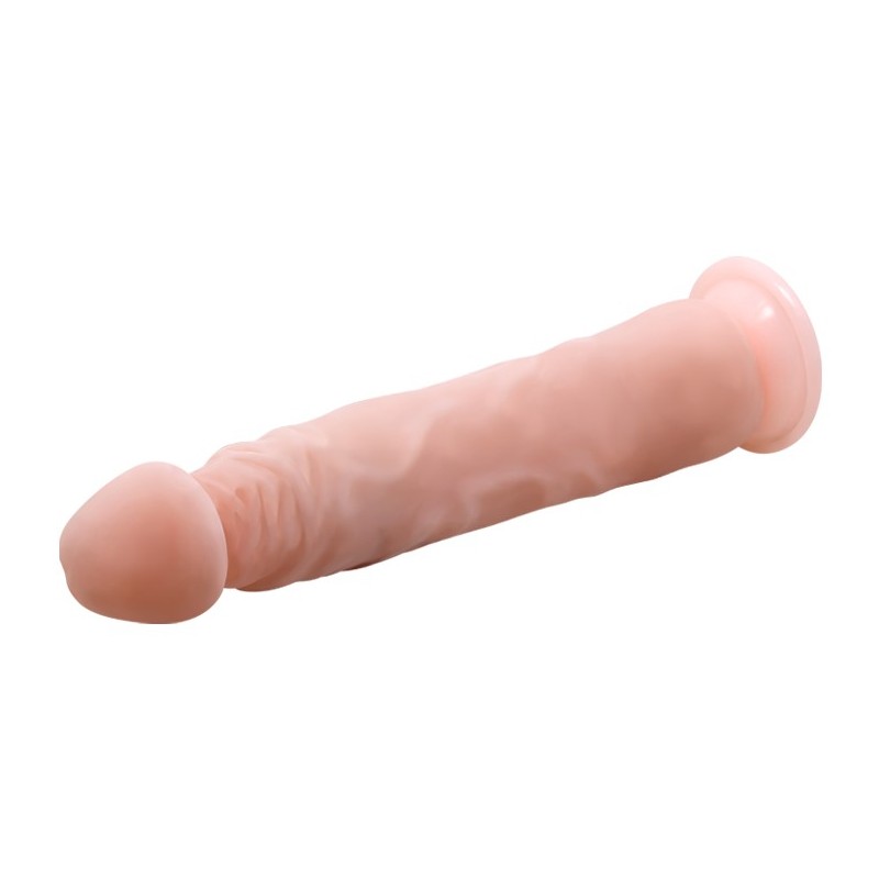 Realistic Multispeed Vibrator with Remote Control and Suction Cup - 23cm