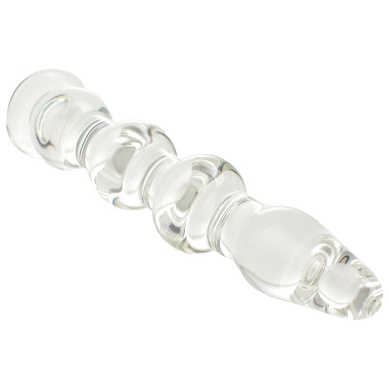 Passion Labs | Wave Dildo | Premium Glass - Clear - 17cm
