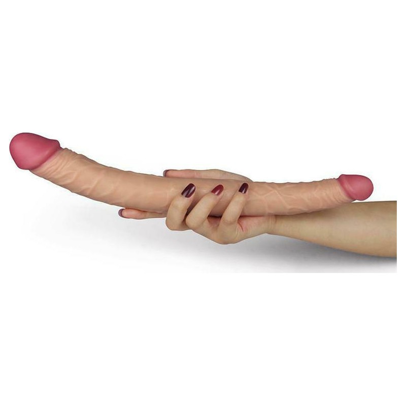 Dildo Dublu | Lady-Killer | Tapered Natural - 36cm