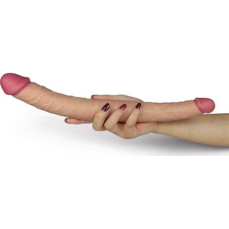 Dildo Dublu | Lady-Killer | Tapered Natural - 36cm