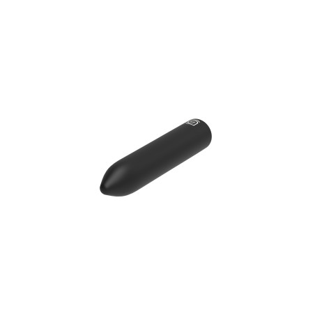 Bullet Vibrator Magic Bullet, 10 Vibration Modes, Magnetic USB - Black - 8cm