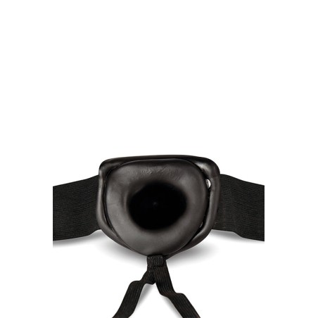 Dr. Skin | Hollow Strap On 16cm - Black