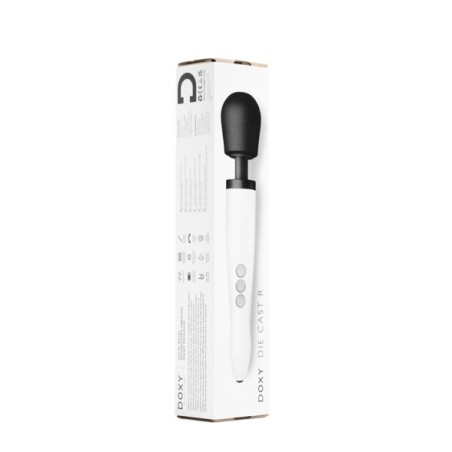 Doxy | Die Cast R | Rechargeable Wand Massager - Stardust Λευκό