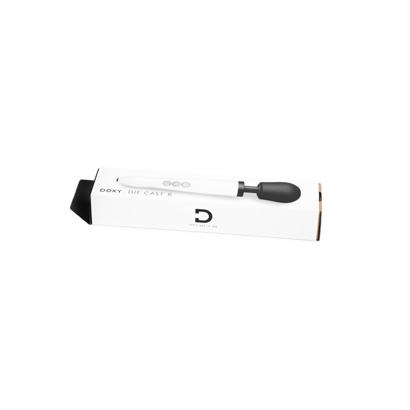 Doxy | Die Cast R | Rechargeable Wand Massager Stardust White