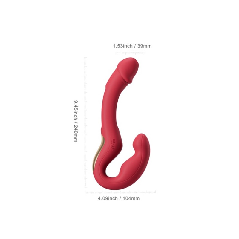 HoneyPlayBox | Harmony | Duo App-Controlled Strapless Strap-on
