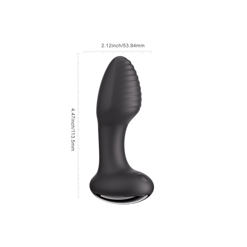 HoneyPlayBox | App-Controlled Frenzy-Pressure Sensing Rotating Butt Plug