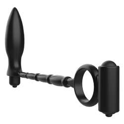 Addicted Toys | Vibrating Anal Plug With Vibrating Cockring