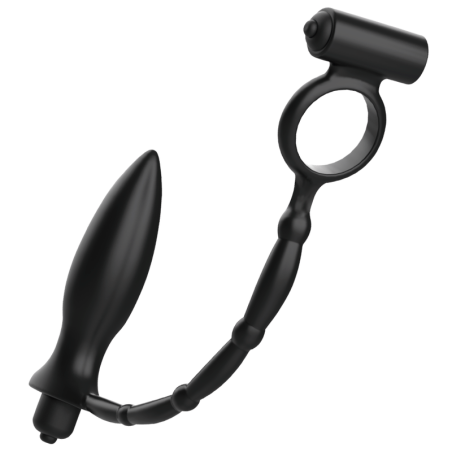 Addicted Toys | Vibrating Anal Plug With Vibrating Cockring