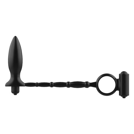 Addicted Toys | Vibrating Anal Plug With Vibrating Cockring