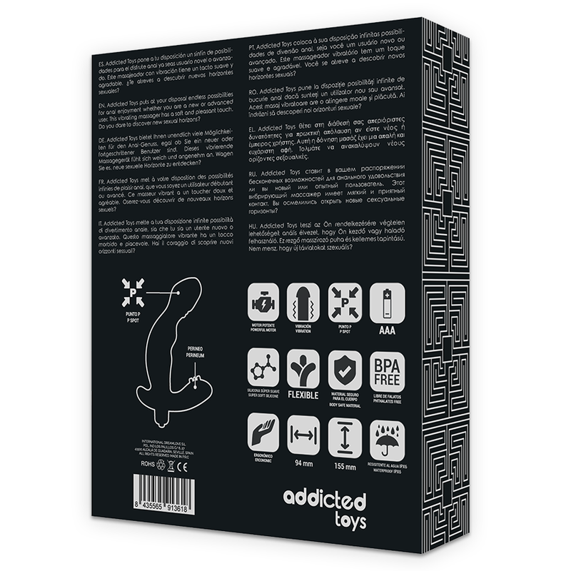 Addicted Toys | Realistic P-Spot Stimulator
