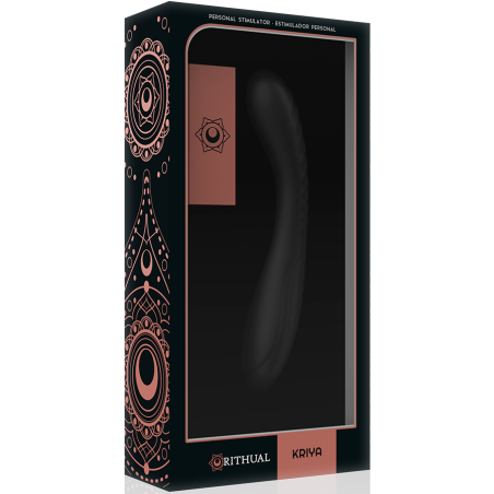 Rithual | Kriya | Silicone G-Spot Vibrator | Black