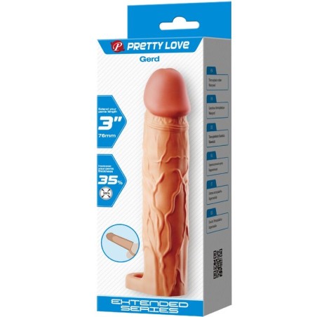 Gerd | Realistic Penis Extender - 19cm