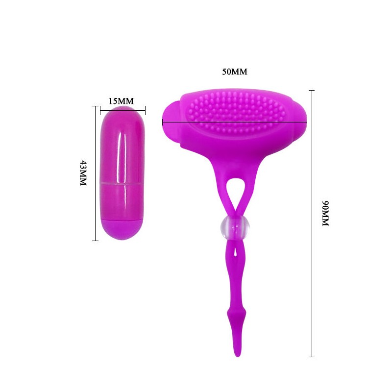 Bankroft | Silicone Nipple Stimulators | Purple