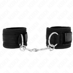 Kink | Adjustable Velcro Handcuffs | Black