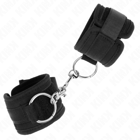 Kink | Adjustable Velcro Handcuffs | Black