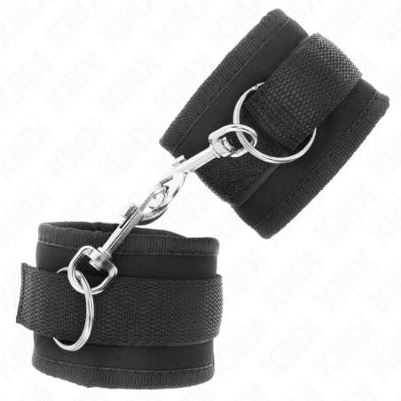 Kink | Slim Profile Velcro Handcuffs | Black