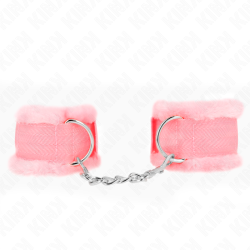 Kink | Soft Adjustable Handcuffs | Pink