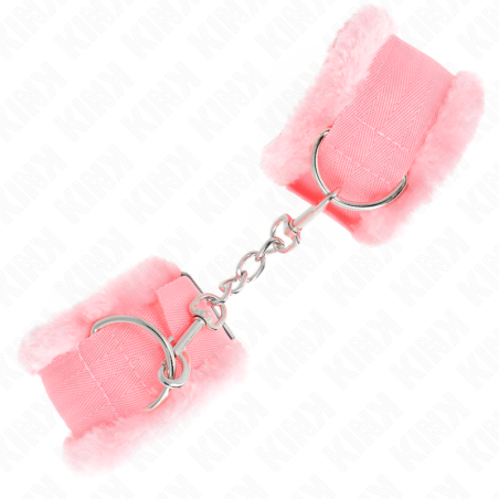 Kink | Soft Adjustable Handcuffs | Pink