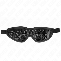 Kink | Diamont Pattern Eyemask | Black