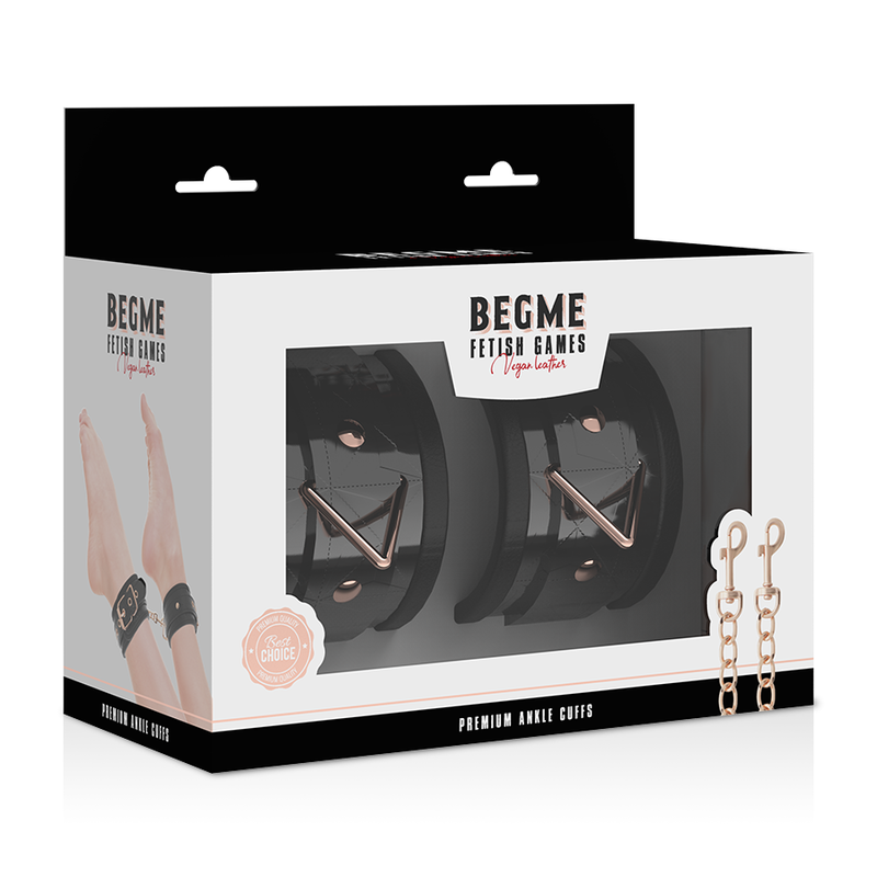 BEGME | Black Edition Premium | Ankle Cuffs