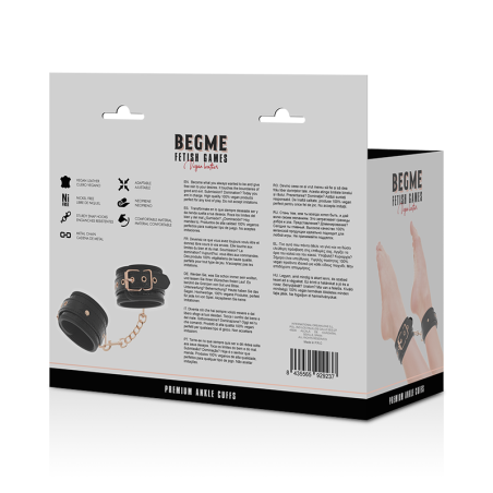 BEGME | Black Edition Premium | Ankle Cuffs