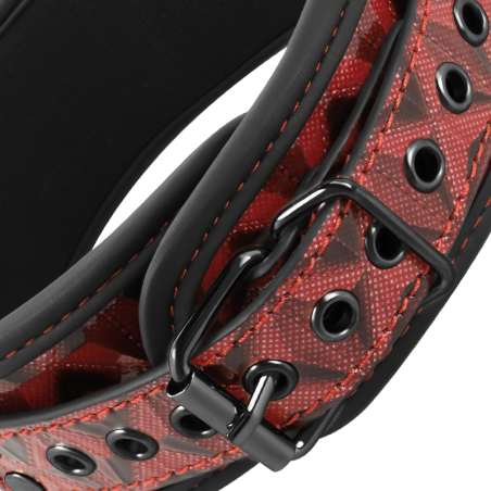 BEGME | Red Edition | Collar With Nipple Clamps With Neoprene Lining