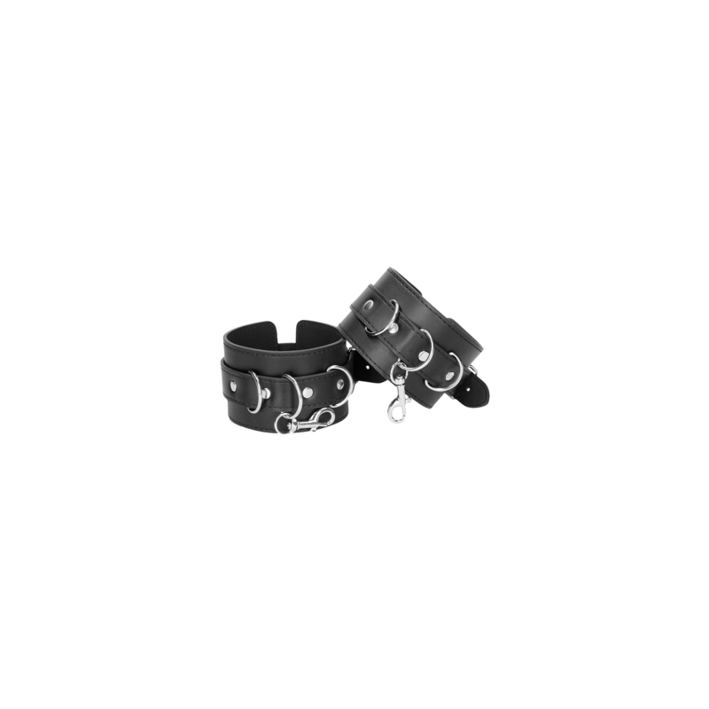 Black and White | Bonded Leather Hogtie Set