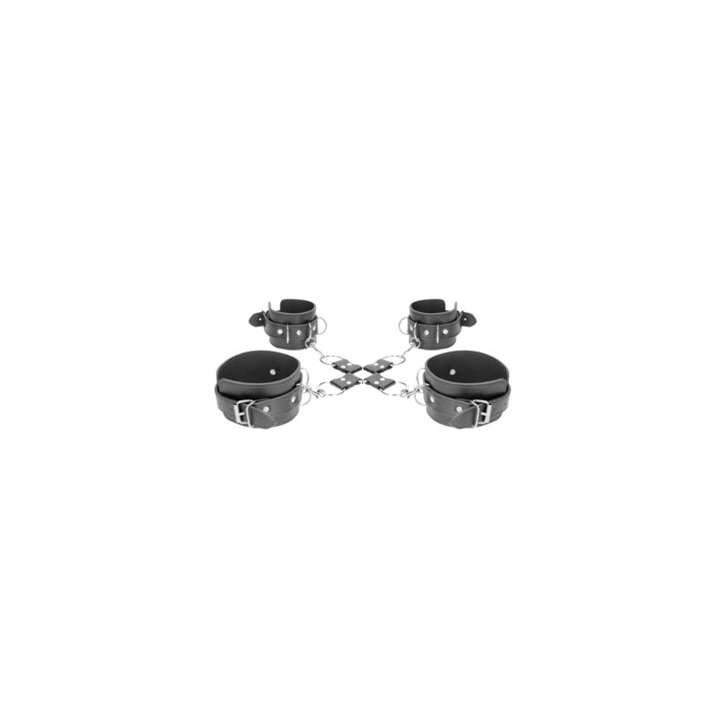 Black and White | Σετ Δεσίματος Καρπών - Αστραγάλων | Hogtie