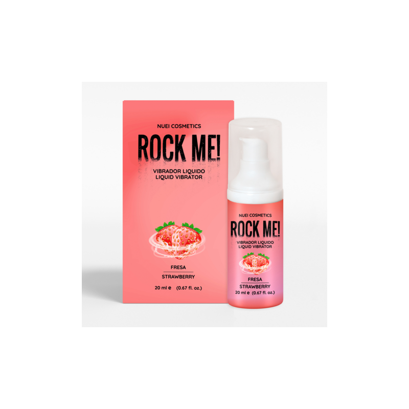 Rock Me! | Kissable Stimulating Gel - Strawberry | 20ml