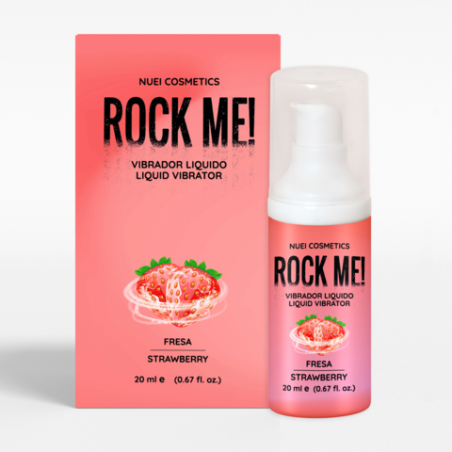 Rock Me! | Βρώσιμο Διεγερτικό Τζέλ Φράουλα | 20ml