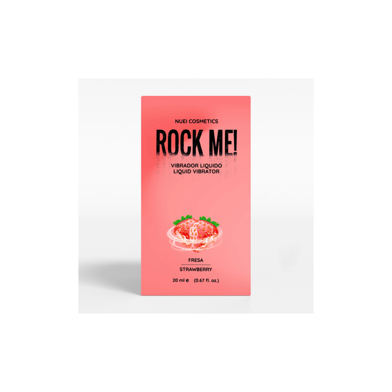 Rock Me! | Kissable Stimulating Gel - Strawberry | 20ml
