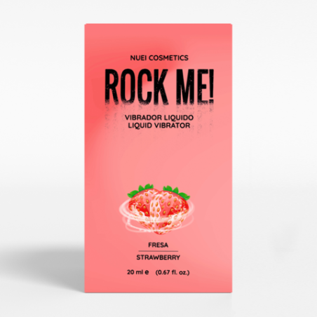 Rock Me! | Βρώσιμο Διεγερτικό Τζέλ Φράουλα | 20ml