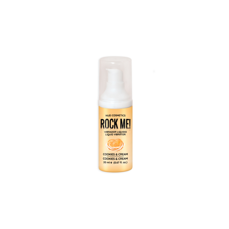 Rock Me! | Kissable Stimulating Gel - Cookies and Cream | 20ml