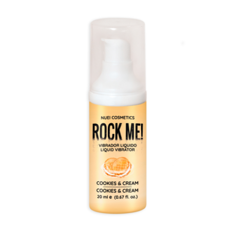 Rock Me! | Kissable Stimulating Gel - Cookies and Cream | 20ml