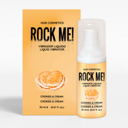 Rock Me! | Kissable Stimulating Gel - Cookies and Cream | 20ml