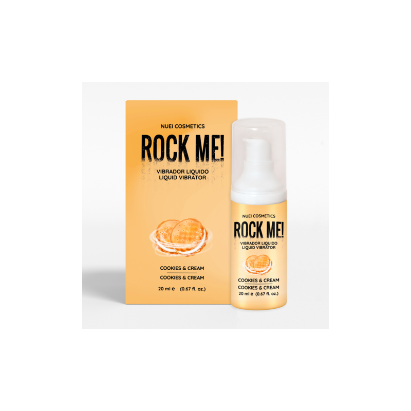 Rock Me! | Βρώσιμο Διεγερτικό Τζέλ Μπισκότο - Κρέμα | 20ml