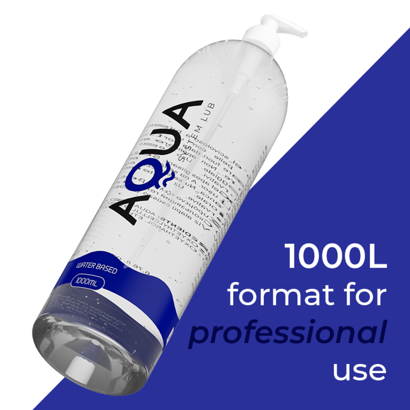 AQUA QUALITY | WATER BASED LUBRICANT - 1000 ML