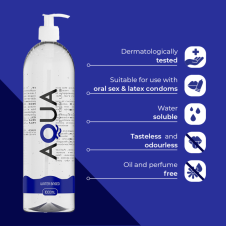 AQUA QUALITY | Λιπαντικό Βάσης Νερού - 1000ml