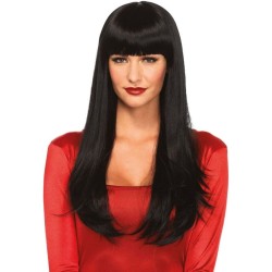 LEG AVENUE | Bangin Long Straight Wig - Black