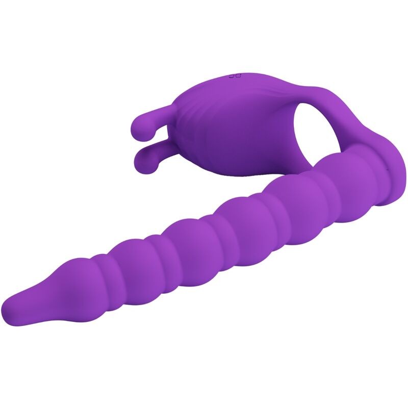 PRETTY LOVE | BLACKNEY | Penis Ring With Lila Vibrator Plug