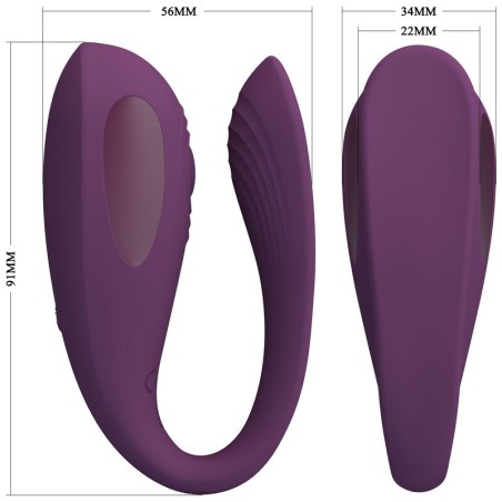 PRETTY LOVE | AARI | App Controlled Clitoral Massager - Purple