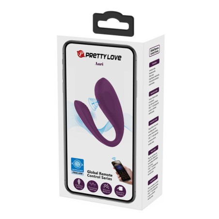 PRETTY LOVE | AARI | App Controlled Clitoral Massager - Purple
