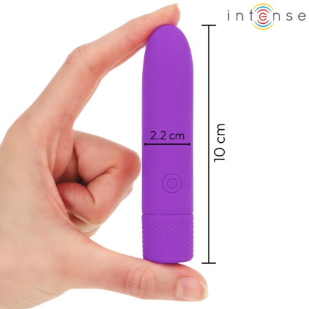 INTENSE | SYMONE | USB Rechargeable Vibrating Bullet - Purple
