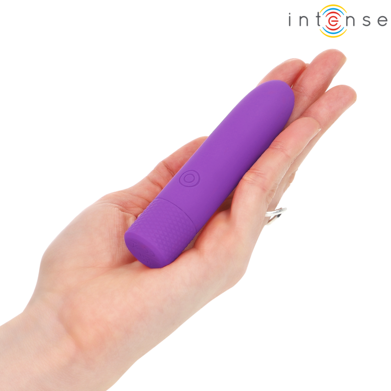 INTENSE | SYMONE | USB Rechargeable Vibrating Bullet - Purple