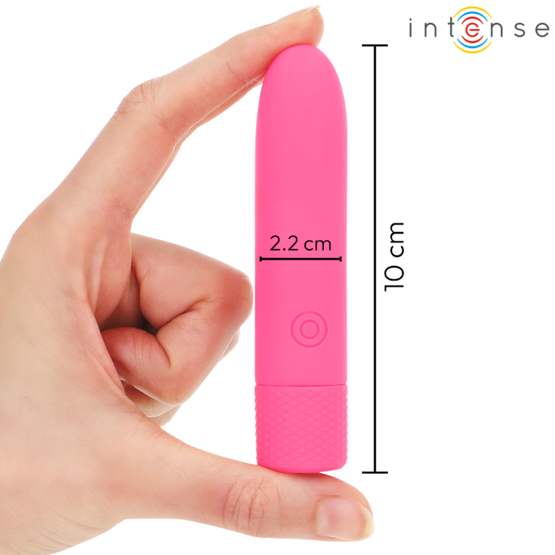 INTENSE | SYMONE | USB Rechargeable Vibrating Bullet - Pink