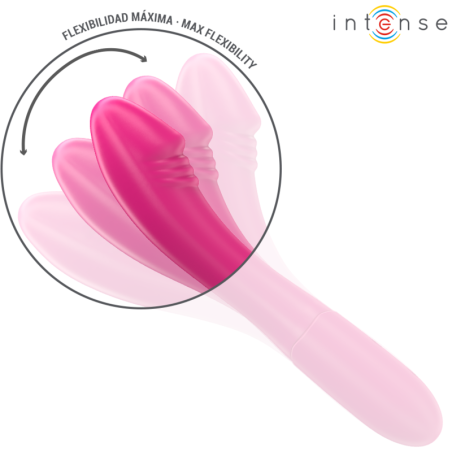 INTENSE | BELINDA | Vibrator 19 cm Flexible 10 Vibrations - Pink